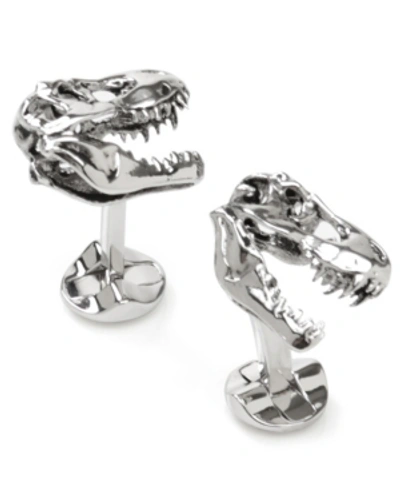 Ox & Bull Trading Co. Men's T-rex 3-d Cufflinks In Black