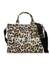 THE MARC JACOBS SMALL TRAVELER LEOPARD-PRINT CANVAS TOTE,400013353016