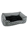 MACKENZIE-CHILDS MEDIUM COURTLY CHECK LULU PET BED,0400012677607