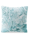 ANAYA MARBLE-PRINT LINEN PILLOW,400013113649