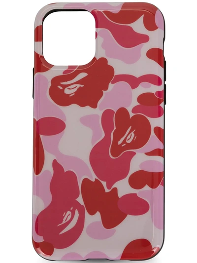 A Bathing Ape Iphone 11 Pro Printed Case In Pink