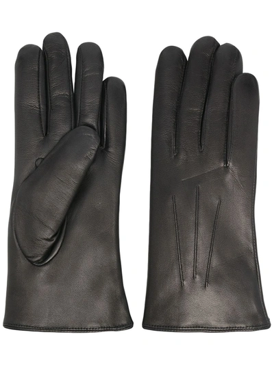 Dents Ripley Leather Gloves In Black