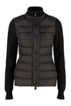 MONCLER PADDED FRONT PANEL CARDIGAN,11653612