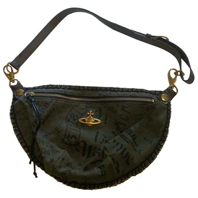 Pre-owned Vivienne Westwood Green Cotton Bag