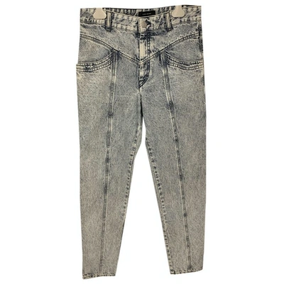 Pre-owned Isabel Marant Multicolour Cotton Jeans