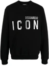 Dsquared2 Icon-print Sweatshirt In Black