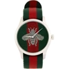 GUCCI GREEN & RED G-TIMELESS BEE WATCH