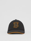 BURBERRY Monogram Motif Cotton Baseball Cap