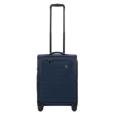Bric's B-y Expandable Soft Carry-on Trolley In Blue