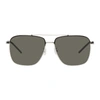 SAINT LAURENT SILVER SL 376 SUNGLASSES