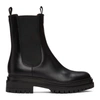 Gianvito Rossi Black Chester Boots In Black