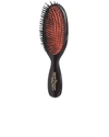 Mason Pearson Pocket Boar Bristle Brush For Fine To Normal Hair In Dark Ruby