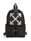 OFF-WHITE AIRPORT ARROW TAPE BACKPACK,400012153696