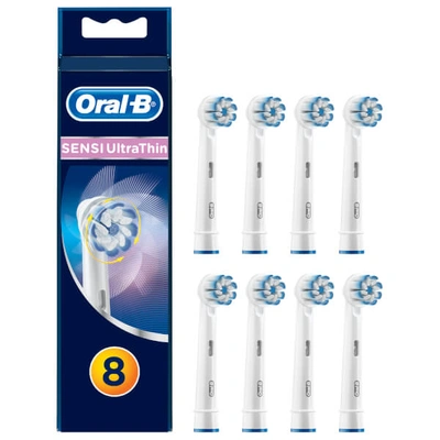 Oral B Oral-b Sensi Ultrathin Power Replacement Electric Toothbrush Heads (pack Of 8)