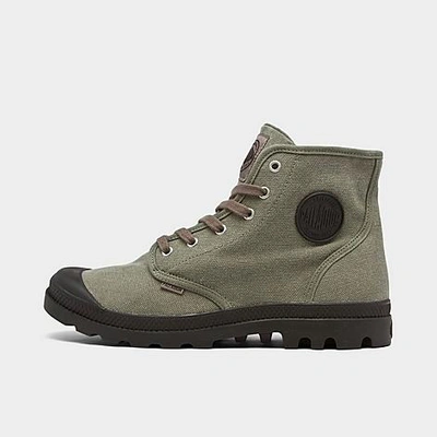 Palladium Men's Pampa Hi Sneaker Boots In Stone/metal