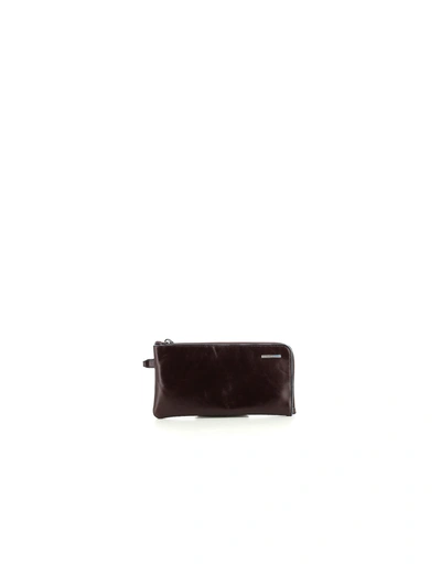 Piquadro Womens Brown Wallet In Dark Brown