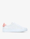 GIVENCHY URBAN STREET PERFORATED LEATHER TRAINERS,R03657566