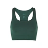 Girlfriend Collective Paloma Racerback High-impact Sports Bra In Green