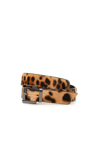 Dawni Leopard-printed Straps In Brown,black