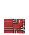 BURBERRY Cashmere checked scarf