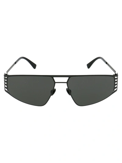 Mykita Studio Oversized-frame Sunglasses In Black