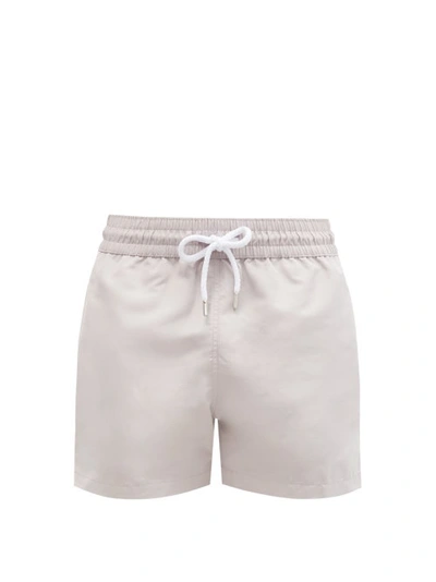 Frescobol Carioca Sport Regular-fit Swim Shorts In Light Grey