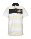 Prada Polo Shirts In Light Yellow