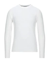 Paolo Pecora Sweaters In White