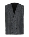 DOLCE & GABBANA DOLCE & GABBANA MAN TAILORED VEST STEEL GREY SIZE 44 ALPACA WOOL, COTTON, POLYAMIDE,49584486VX 6