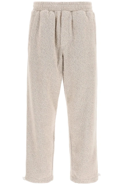 The Silted Company Argo Boucle' Jogger Pants In Beige