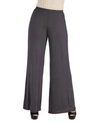 24SEVEN COMFORT APPAREL WOMEN'S PALAZZO PANTS