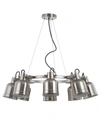 Jonathan Y Liam 26.5" 8-light Led Pendant Chandelier In Nickel