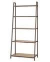 Trinity 5- Tier Leaning Bamboo Rack In Bronze