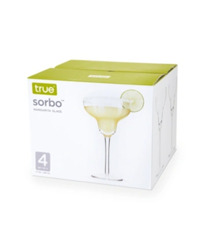 True Margarita Glasses, Set Of 4, 10 oz In Clear