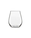LUIGI BORMIOLI VINEA 14.5 OZ TREBBIANO STEMLESS WINE GLASSES, SET OF 2