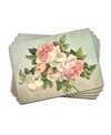 Pimpernel Antique Roses Placemats Set Of 4 In Multi