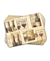 PIMPERNEL THE FRENCH CELLAR PLACEMATS, SET OF 4