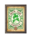 American Coin Treasures Irish- Faith, Fun, Family With Irish Penny Coin Frame