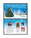 AMERICAN COIN TREASURES 2020 CHRISTMAS GREETINGS COIN AND STAMP CARD