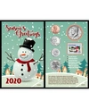 AMERICAN COIN TREASURES SNOWMAN YEAR TO REMEMBER 2020 COIN CHRISTMAS CARD