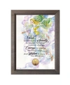 AMERICAN COIN TREASURES SERENITY PRAYER WITH ANGEL COIN IN FRAME