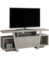 Monarch Specialties 60"l Tv Stand With 2 Drawers In Dark Taupe In Taupe
