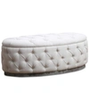 ABBYSON LIVING CHESTEN OVAL OTTOMAN