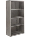 Monarch Specialties 48" H Bookcase In Gray