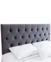 ABBYSON LIVING LAURINE FULL/QUEEN TUFTED VELVET HEADBOARD