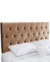 ABBYSON LIVING LAURINE FULL/QUEEN TUFTED VELVET HEADBOARD