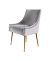 Abbyson Living Dakota Dining Chair In Grey