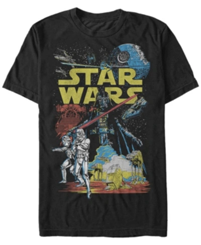 Fifth Sun Men's Star Wars Rebel Classic Short Sleeve T-shirt In Black