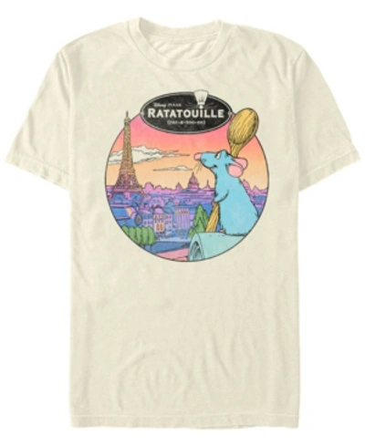 Fifth Sun Men's Ratatouille Le Rat Parisian Short Sleeve T-shirt In Cream