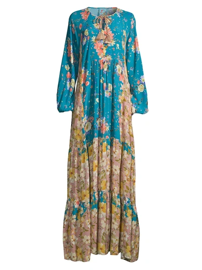 Johnny Was Women's Penelope Floral Tunic Maxi Dress In Neutral